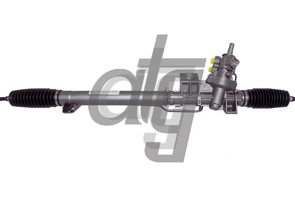Remanufactured steering rack VOLVO S60 I 2000-2010, serv, screw in port holes, pinion with single bo
