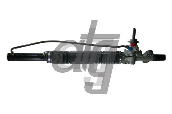 Remanufactured steering rack without tie rods