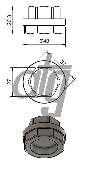 Tool for disassembly of steering rack reducer bolt