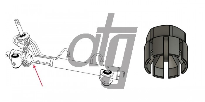 Tool for disassembly of plastic pressure piece